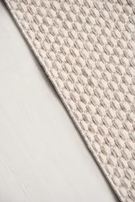 Dize Vizon Krem Kaydırmaz Taban, Robot Süpürgeye Uyumlu Kolay Temizlenebilir Mutfak, Koridor Halısı RP 90 - 6