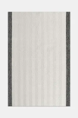 Elora Beyaz Kaydırmaz Taban, Robot Süpürgeye Uyumlu Kolay Temizlenebilir Oturma Odası, Koridor Halısı RP 93 - 6