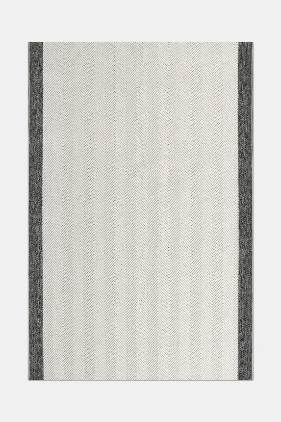 Elora Beyaz Kaydırmaz Taban, Robot Süpürgeye Uyumlu Kolay Temizlenebilir Oturma Odası, Koridor Halısı RP 93 - 6