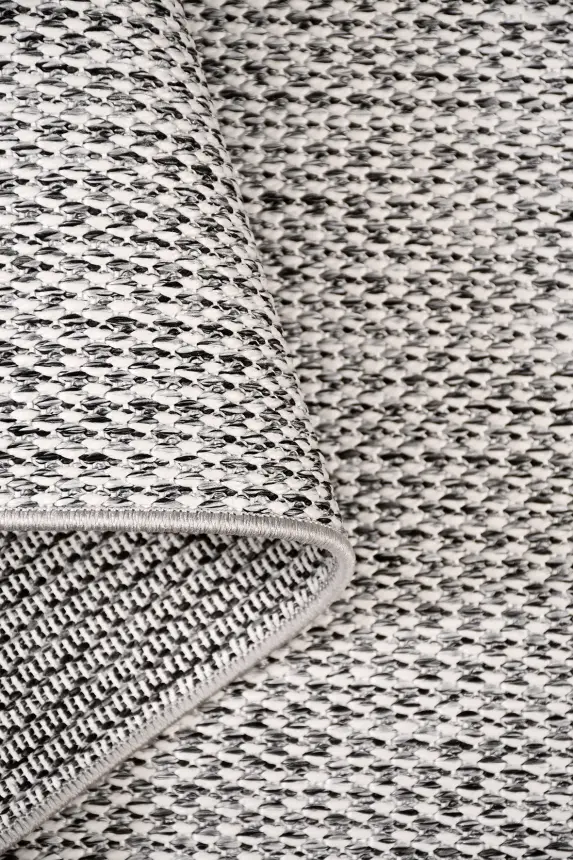 Elora Beyaz Kaydırmaz Taban, Robot Süpürgeye Uyumlu Kolay Temizlenebilir Oturma Odası, Koridor Halısı RP 93 - 7