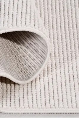 Evo Beyaz Robot Süpürgeye Uyumlu Kolay Temizlenebilir Halı Oturma Odası, Mutfak, Koridor Halısı RP 54 - 1