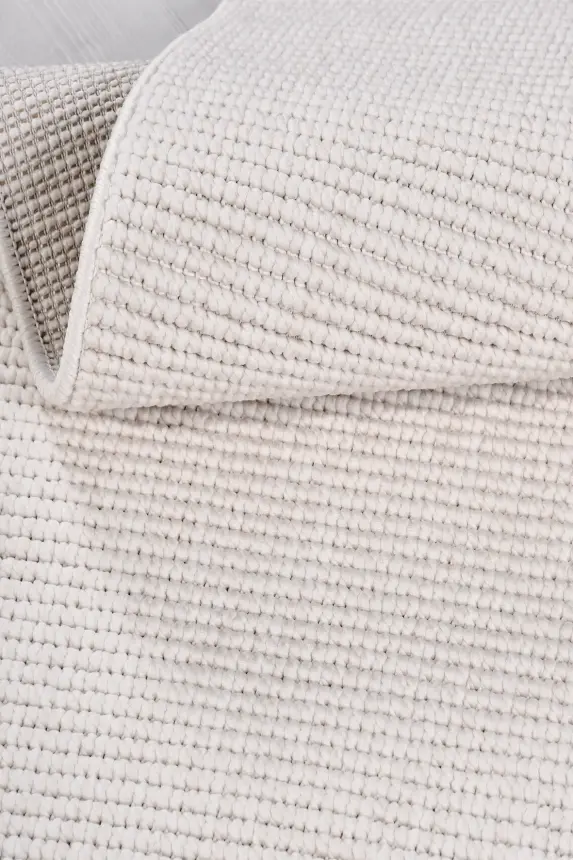 Evo Beyaz Robot Süpürgeye Uyumlu Kolay Temizlenebilir Halı Oturma Odası, Mutfak, Koridor Halısı RP 54 - 2