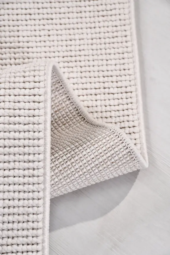 Evo Beyaz Robot Süpürgeye Uyumlu Kolay Temizlenebilir Halı Oturma Odası, Mutfak, Koridor Halısı RP 54 - 6