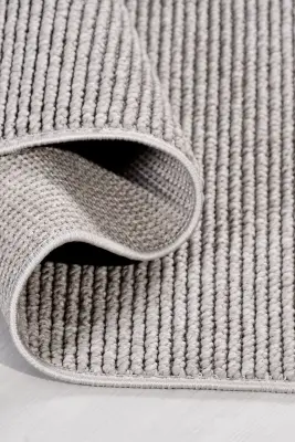 Evo Gri Robot Süpürgeye Uyumlu Kolay Temizlenebilir Halı Oturma Odası, Mutfak, Koridor Halısı RP 55 - 2