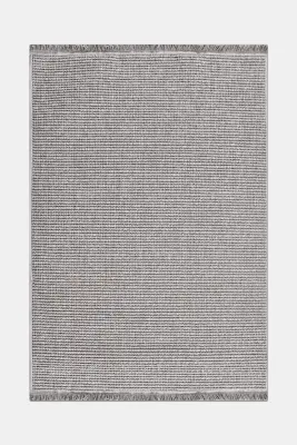 Evo Gri Robot Süpürgeye Uyumlu Kolay Temizlenebilir Halı Oturma Odası, Mutfak, Koridor Halısı RP 55 - 6