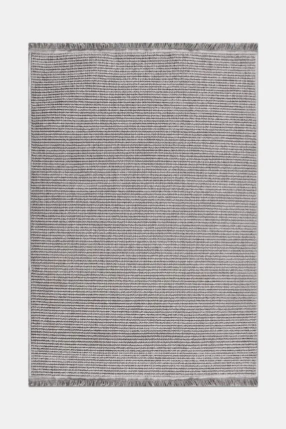 Evo Gri Robot Süpürgeye Uyumlu Kolay Temizlenebilir Halı Oturma Odası, Mutfak, Koridor Halısı RP 55 - 6