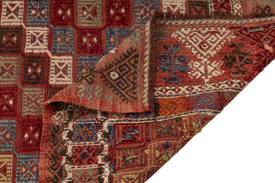 Fethiye El Dokuması 155x235 Antik Kilim 220318 - 5