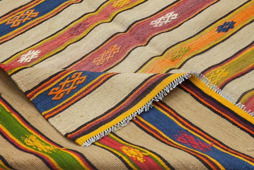 Fethiye El Dokuması 155x240 Antik Kilim 170452 - 3