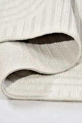 İmge Beyaz Kaydırmaz Taban, Robot Süpürgeye Uyumlu Kolay Temizlenebilir Oturma Odası, Koridor Halısı RP 71 - 3