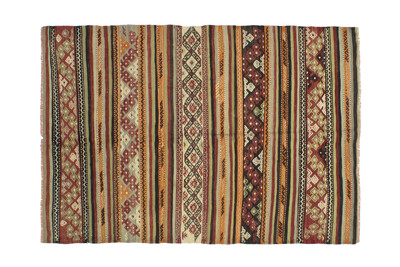 Konya El Dokuması 106x216 Antik Kilim 160027 - 1