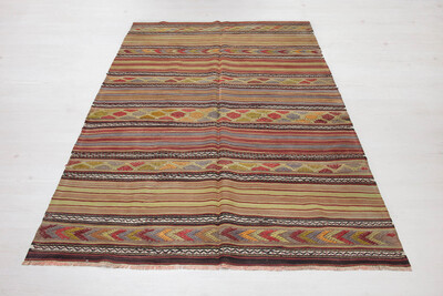 Konya El Dokuması 150x250 Antik Kilim 160064 - 2