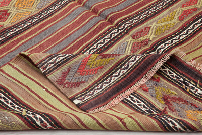 Konya El Dokuması 150x250 Antik Kilim 160064 - 3
