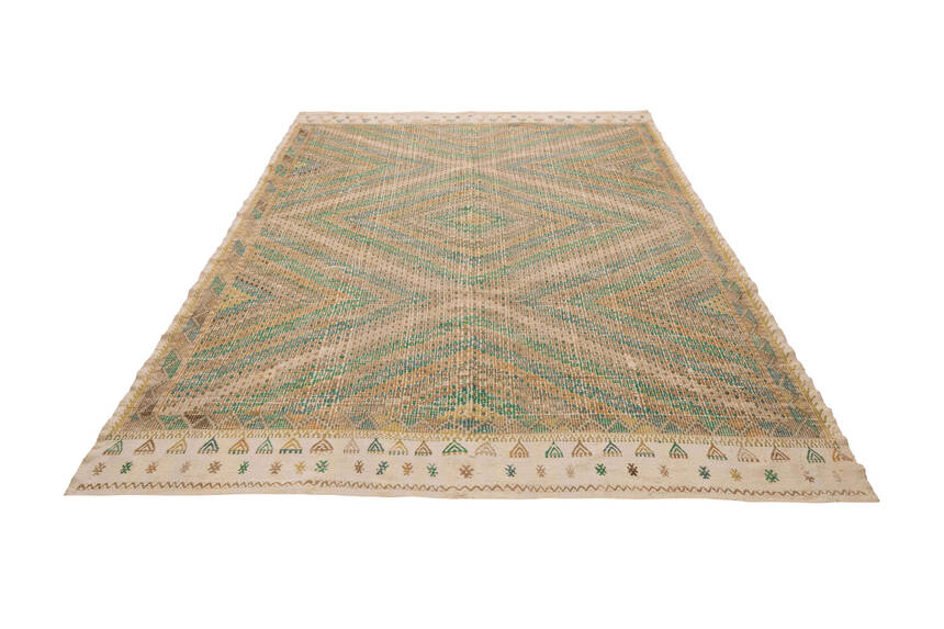 Manisa El Dokuması 201x282 Antik Kilim 220600 - 2