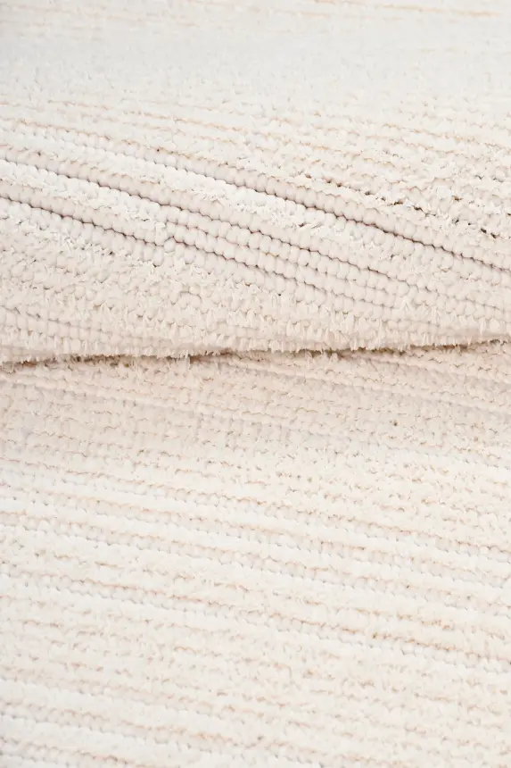 Messa Beyaz Robot Süpürgeye Uyumlu Kolay Temizlenebilir Oturma Odası, Koridor, Yatak Odası Halısı RP 84 - 2