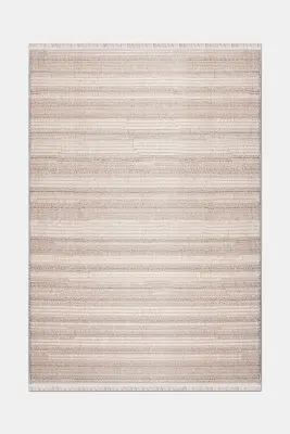 Messa Vizon Beyaz Robot Süpürgeye Uyumlu Kolay Temizlenebilir Oturma Odası, Koridor, Yatak Odası Halısı RP 81 - 7