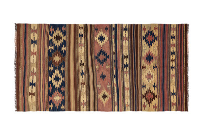 Mut El Dokuması 115x235 Antik Kilim 220181 - 1
