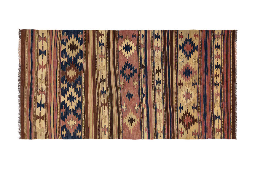 Mut El Dokuması 115x235 Antik Kilim 220181 - 1