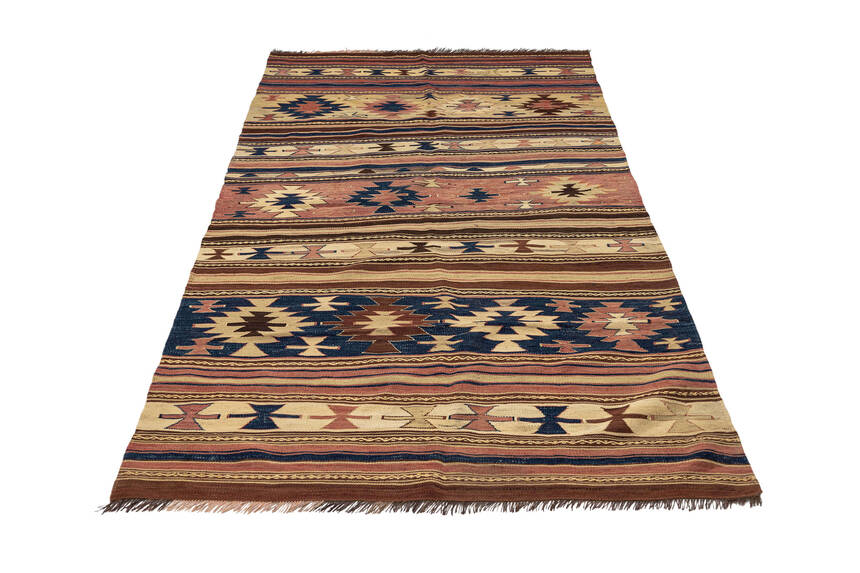 Mut El Dokuması 115x235 Antik Kilim 220181 - 2