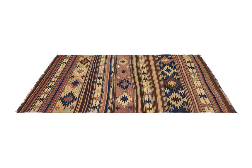 Mut El Dokuması 115x235 Antik Kilim 220181 - 4