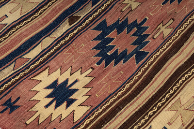 Mut El Dokuması 115x235 Antik Kilim 220181 - 5