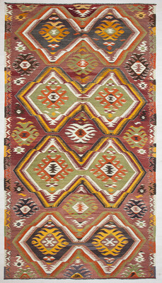Mut El Dokuması 170x310 Antik Kilim 150472 - 1