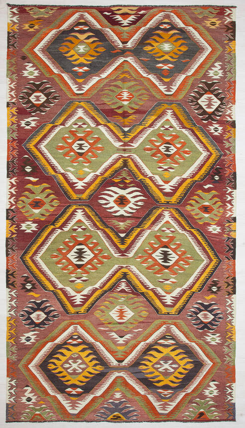 Mut El Dokuması 170x310 Antik Kilim 150472 - 1