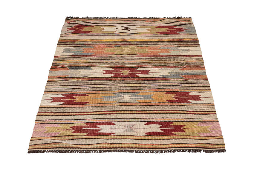 Mut El Dokuması 80x127 Antik Kilim 210326 - 2