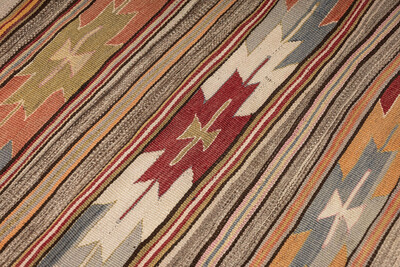 Mut El Dokuması 80x127 Antik Kilim 210326 - 5