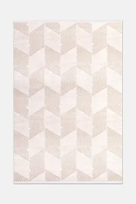 Nova Kahve Robot Süpürgeye Uyumlu Kolay Temizlenebilir Halı Oturma Odası ve Koridor Halısı RP 11 - 2