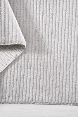 Nova Krem Vizon Robot Süpürgeye Uyumlu Kolay Temizlenebilir Halı Oturma Odası ve Koridor Halısı RP 13 - 6