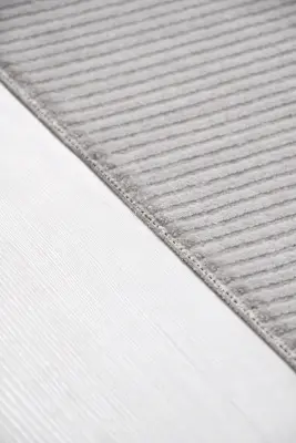 Nova Krem/Vizon Robot Süpürgeye Uyumlu Kolay Temizlenebilir Halı Oturma Odası ve Koridor Halısı RP 13 - 4