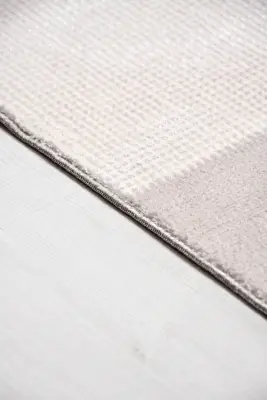 Olvin Krem Kahve Robot Süpürgeye Uyumlu Kolay Temizlenebilir Halı Salon, Oturma Odası ve Koridor Halısı RP 24 - 2