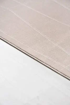 Olvin Vizon Robot Süpürgeye Uyumlu Kolay Temizlenebilir Halı Salon, Oturma Odası ve Koridor Halısı RP 25 - 3