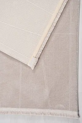 Olvin Vizon Robot Süpürgeye Uyumlu Kolay Temizlenebilir Halı Salon, Oturma Odası ve Koridor Halısı RP 25 - 6