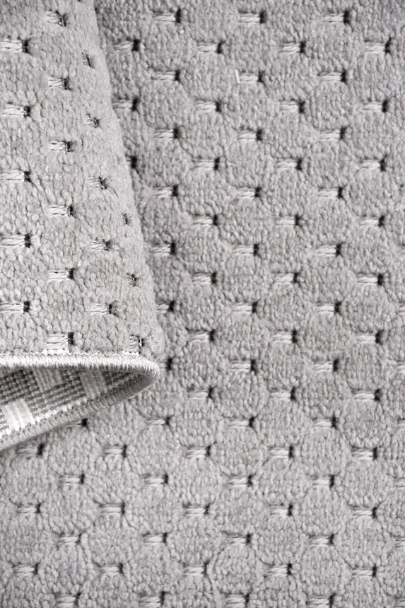 Omi Bej Robot Süpürgeye Uyumlu Kolay Temizlenebilir Halı Salon, Oturma Odası , Çocuk Odası ve Koridor Halısı RP 49 - 6