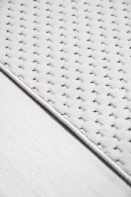 Omi Krem Robot Süpürgeye Uyumlu Kolay Temizlenebilir Halı Salon, Oturma Odası , Çocuk Odası ve Koridor Halısı RP 50 - 6