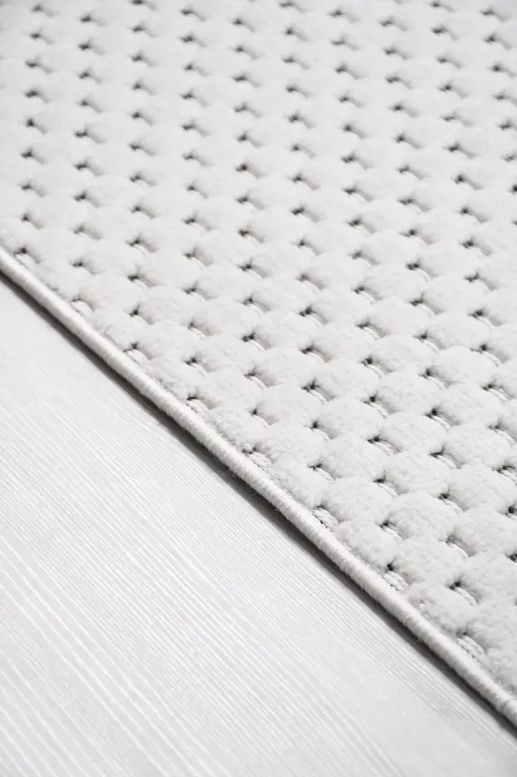 Omi Krem Robot Süpürgeye Uyumlu Kolay Temizlenebilir Halı Salon, Oturma Odası , Çocuk Odası ve Koridor Halısı RP 50 - 6