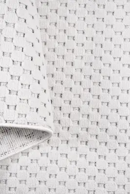 Omi Krem Robot Süpürgeye Uyumlu Kolay Temizlenebilir Halı Salon, Oturma Odası , Çocuk Odası ve Koridor Halısı RP 50 - 7