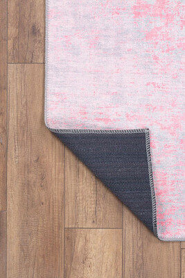 Outlet 115x160 Funk Dokuma Taban Dekoratif Modern Pembe Halı AL-99 - 5