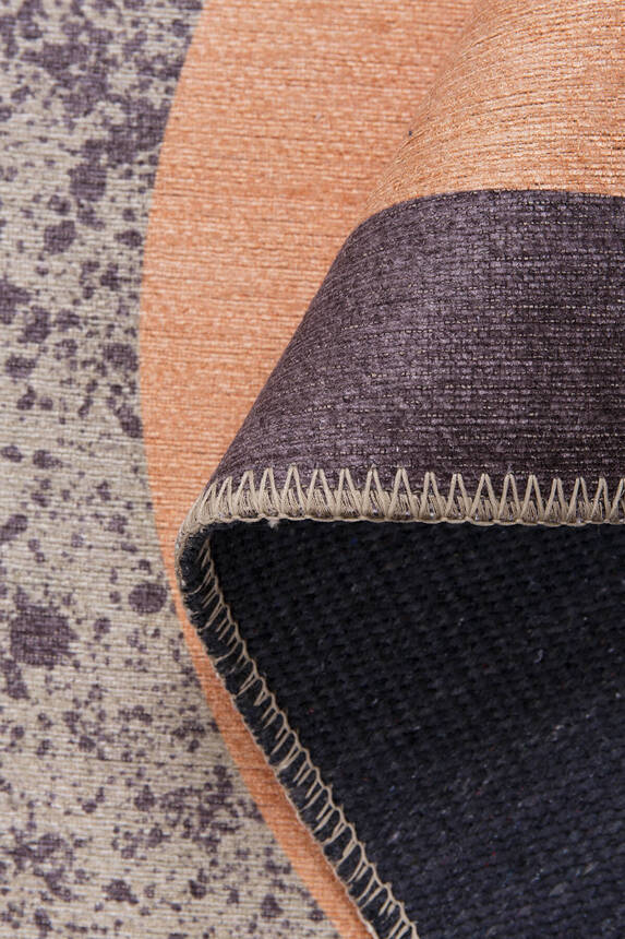 Outlet 115x160 Funk Şönil Dokuma Pamuk Polyester Renkli Halı AL-401 - 4