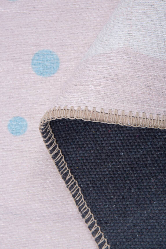 Outlet 140x190 Minor Dokuma Taban Dekoratif Renkli, Seksek Desenli Çocuk Halısı AL-415 - 5