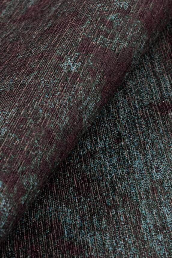 Outlet 150x150 Daire Dorian Eskitme Desenli Dokuma Taban Dekoratif Yeşil Halı AL-186-Y - 5