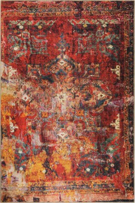 Outlet 150x150 Kare Fusion Modern Dokuma Taban Dekoratif Renkli Halı AL-140 - 2