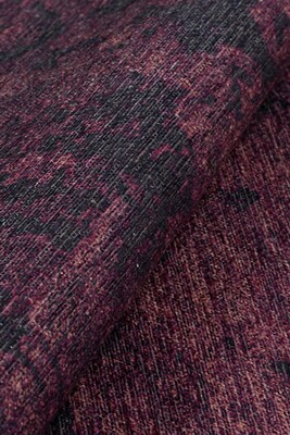 Outlet 150x230 Dorian Eskitme Desenli Dokuma Taban Dekoratif Mor Halı AL-186-MR - 5