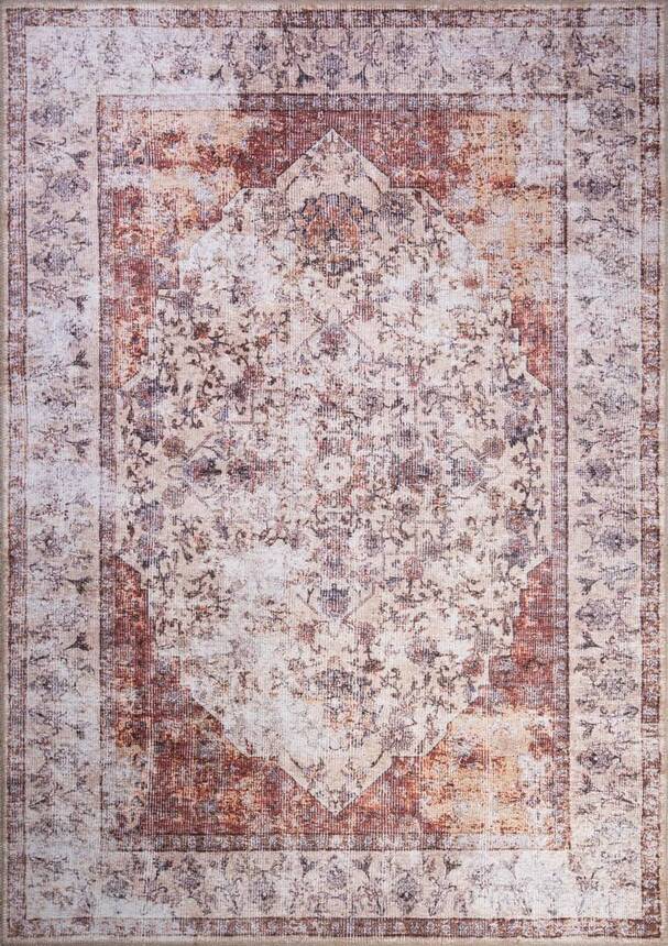 Outlet 150x230 Fusion Modern Dokuma Taban Dekoratif Renkli Halı AL-145 - 2