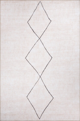Outlet 150x230 Soul Etnik Desenli Dokuma Taban Dekoratif Bej Halı AL-194 - 4
