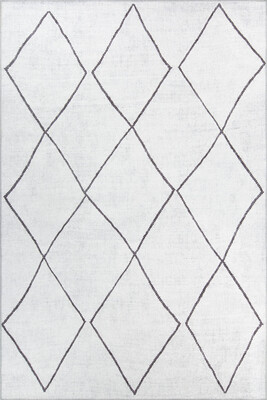 Outlet 210x210 Daire Soul Etnik Desenli Dokuma Taban Dekoratif Beyaz Halı AL-338 - 2