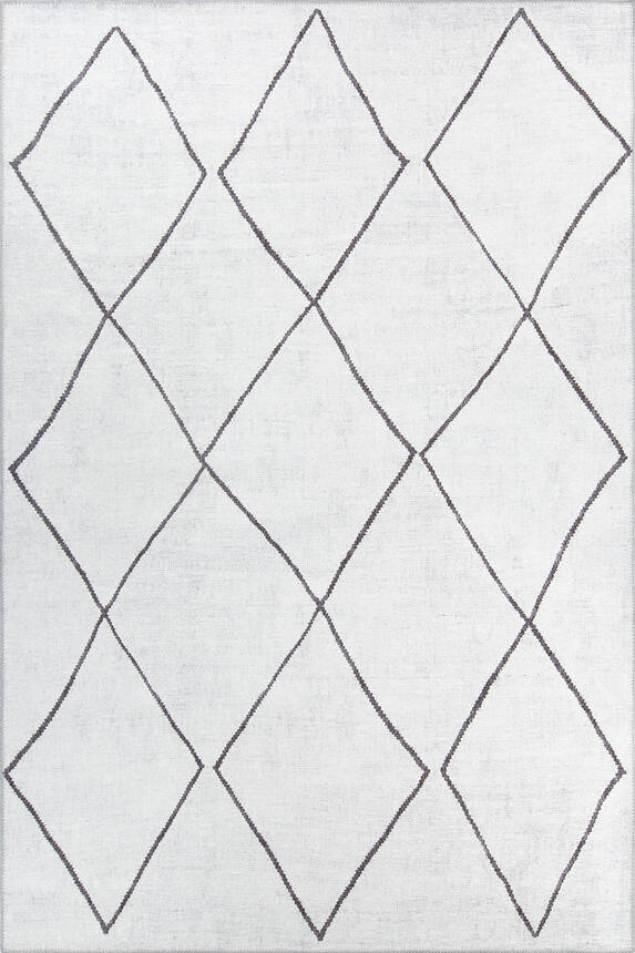 Outlet 210x210 Daire Soul Etnik Desenli Dokuma Taban Dekoratif Beyaz Halı AL-338 - 2