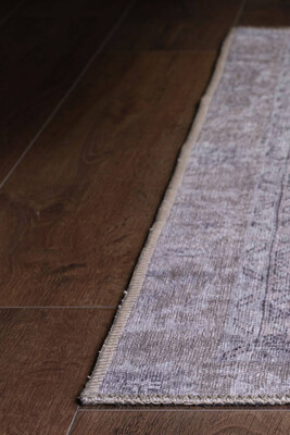Outlet 210x310 Dorian Eskitme Desenli Dokuma Taban Dekoratif Pembe / Pudra Halı AL-91 - 5