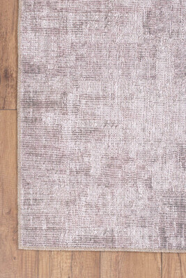 Outlet 210x310 Dorian Eskitme Desenli Dokuma Taban Dekoratif Vizon Halı AL-236 - 3